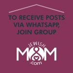 New! Follow JewishMOM.com on WhatsApp