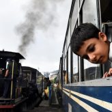 A Boy Alone and Scared on the Train by Miryam Swerdlov