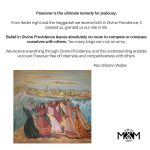 Pesach: The Ultimate Jealousy Cure by Rav Shlomo Wolbe