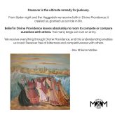 Pesach: The Ultimate Jealousy Cure by Rav Shlomo Wolbe