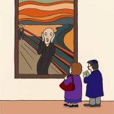 The Scream, Erev-Pesach Style