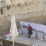 At the Kotel, Corona-Style