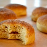 Apricot-Plum Baked Doughnuts by Melinda Strauss