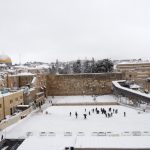 Snow in Jerusalem!