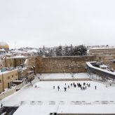 Snow in Jerusalem!