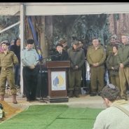 Mourning Fallen IDF Major Yakir Hexter