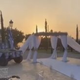 No War is Going to Stop this Bride and Groom!