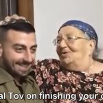 Moroccan Grandma's Heartwarming Blessing to Soldier Grandson