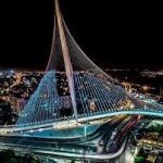 Spectacular Pesach Lights at Jerusalem´s Chord Bridge