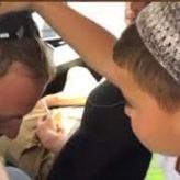 Boy Blesses IDF Soldier
