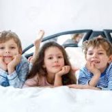The Mom with Kids in PJs at Noon