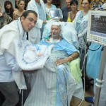 Straight from the ICU to his Grandson's Bris