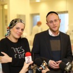 1st Interview with Michal and Shimon Gross after Birth (2-Minute Video)