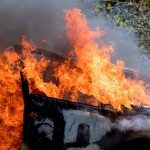 The Car Was Completely Burnt Except For...