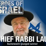 A Hero of Israel: Chief Rabbi Yisrael Meir Lau (4-Minute Video)